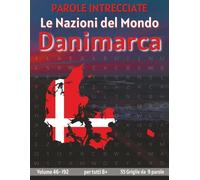 Danimarca - Parole Intrecciate: Passatempo mentale senza schermo per relax, viaggi e pause