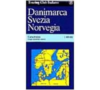 Danimarca, Svezia, Norvegia 1:800.000