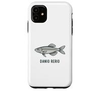 Danio Rerio Zebrafish Ricerca Scientifica Illustrazione Custodia per iPhone 11