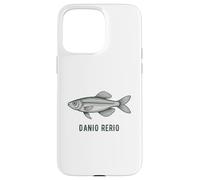 Danio Rerio Zebrafish Ricerca Scientifica Illustrazione Custodia per iPhone 15 Pro Max