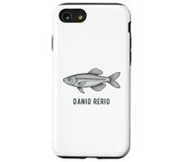 Danio Rerio Zebrafish Ricerca Scientifica Illustrazione Custodia per iPhone SE (2020) / 7/8