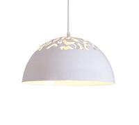 Danish Elegant Chandelier Single Head Creative Hanging Lights LED Farmhouse Suspensiom Lamp White Elegant Ceiling Light Shade Lighting Fixture for Restaurant Bar Bedroom Bedside