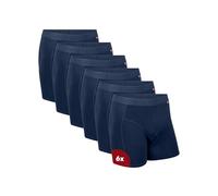 DANISH ENDURANCE Boxer Cotone Organico, 3 o 6 Paia, Blu Navy, L