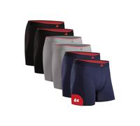 DANISH ENDURANCE Boxer Uomo bambù Invernali, Mutande Boxer Bamboo Comode, Bambu Ultra Morbido e Traspirante, 6 Paia
