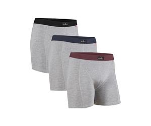 DANISH ENDURANCE Boxer Uomo Cotone Elasticizzato, Boxer a Pantaloncino Comodi e Traspiranti, Cuciture Piatte, con o Senza Patta Frontale, 3 Paia