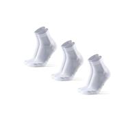 DANISH ENDURANCE Calze Uomo Running, 3 Paia, Bianco, 35-38
