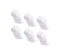 DANISH ENDURANCE Calzini Corti Uomo in Fibra di Bambù, Fantasmini Uomo Estivi, Morbidi e Traspiranti, Calzini Leggeri alla Caviglia, 6 Paia