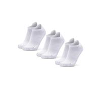 DANISH ENDURANCE 3 o 5 Paia Calzini da Running Uomo Donna Corti, Calze da Corsa Anti Vesciche, Tecnici e Sport, 3 x Bianco, EU 43-47