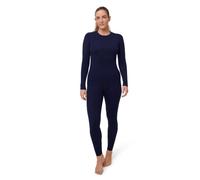 DANISH ENDURANCE Completo Termico Lana Merino, Intimo Inverno Donna | Set termico in Lana Merino 180g/m², anti-odore e traspirante, cuciture piatte senza etichette, per sci, trekking e casa