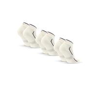 DANISH ENDURANCE Fantasmini Uomo Donna Cotone, Calzini in Cotone Biologico, Estivi, 3 o 6 Paia, Bianco/Blu Marino 3-pack, 43-47