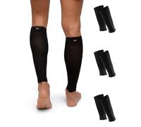 DANISH ENDURANCE Fasce a Compressione Graduata Uomo Donna, 21-26mmhg, Gambaletti Compressione, 1 o 3 Paia, Nero, M