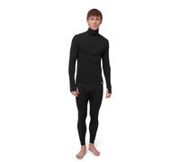DANISH ENDURANCE Intimo Termico Uomo Lana Merino, Completo con Zip | Intimo Termico Lana Merino 180 g/m², geruchshemmante e termoregolante, design ergonomico raglan, per sci e trekking
