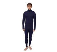 DANISH ENDURANCE Intimo Termico Uomo Lana Merino, Completo con Zip | Intimo Termico Lana Merino 180 g/m², geruchshemmante e termoregolante, design ergonomico raglan, per sci e trekking