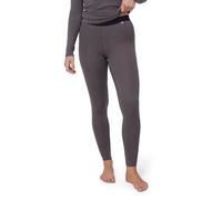 DANISH ENDURANCE Leggings Donna in Lana Merino, Pantaloni Termici, Pantacollant Invernali da Sci, Grey, XS