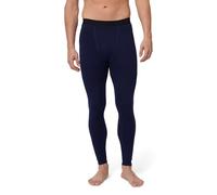 DANISH ENDURANCE Pantaloni Termici Uomo in Lana Merino, Blu Notte, XL
