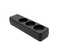 Danish Power Strip 3-way Black - Warranty: 360M NEW