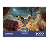 Danish-Svedese FarmdogPuzzle 1000 Pezzi PerCane Adatto Per Adulti E Bambini, Puzzle Delfino, Confezione Alta Qualità, Sfide Divertenti70x50cm/1000pcs