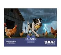 Danish-Svedese FarmdogPuzzle 1000 Pezzi PerCane Adatto Per Uomini E Donne, Appassionati Di Puzzle Esperti, Gioco Colorato Famigliare70x50cm/1000pcs