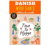 Danish Word Search: 60 puzzles | Challenging Puzzle Brain book For Adults, Kids, Seniors | More than 400 Danish words about Denmark and the vocabulary ... Educational Gift | Training brain with fun.