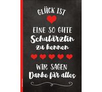 Danke Schulärztin: Notizbuch Ärztin Schule schönes Buch für Notizen kleines Dankeschön beste Schulaerztin Notizheft A5 liniert Geschenkidee für Schulmedizinerin die Ärztin schulmedizinischer Dienst