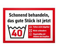 DankeDir! Das Gute Stück ist Quaranta - 30 x 20 cm Schild - Party Deko Biglietto di compleanno - Regalo di compleanno 40° compleanno 40 anni uomini e donne 40