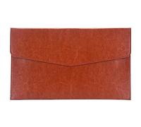 Danlai Cartella di File in Pelle A5 Pacchetto Dati Borsa per Documenti Cartella alla Moda Contratto Busta per Buste Borsa per Ufficio Scolastico