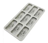 Danlai Isola Di Pasqua Moai Stone Statues Ice Cube Prays 1pc 9 Grid Easy Release Silicone Stampo Fai Te