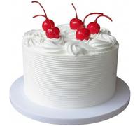 Danlai Modello di Torta Artificiale 6 Pollici, Torta di Compleanno Finta Realistica, Modelli di Torte Fai Te, Simulazione di Dessert, Accessori per Fotografia per Panetteria, Negozio, Arredamento