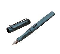 Danlai Penna fontana nera opaca Penna extra Fine Nib Design classico Design Regalo per gli studenti degli uomini