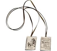 Danlai Scapolari Cattolici, Scapolare Marrone di Nostra Signora del Monte Carmelo, Escapularios Catolicos Scapolare Cattolico Collane Regalo per Prima Comunione