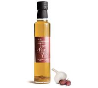 d'annata Condimento A Base Di Olio Extravergine Di Oliva Aromatizzato All’Aglio Formato Bottiglia Dorica 250 Ml 100% Italiano