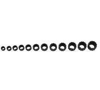 Danneggiato Dado / Bullone Estrattore Set 12pc - Laser 7524 Nuovo