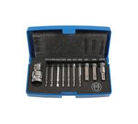Danneggiato Tappo Testa Bullone / Estrattore Viti Set 11pc - Laser 6845 Nuovo