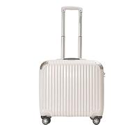 DANNMPX Bagaglio Bagagli Rigidi con Ruota Girevole Espandibile, Serrature TSA per Valigie Leggere con Ruote Valigia da Viaggio(C,18in)
