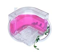 DANNMPX Fattoria di Formiche Kit di Osservazione del Castello delle Formiche Fattoria Gel Traslucido per Allevamento Nidi Scienza Del'habitat Kit Scientifica(Pink)