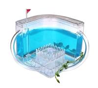 DANNMPX Fattoria di Formiche Kit di Osservazione del Castello delle Formiche Fattoria Gel Traslucido per Allevamento Nidi Scienza Del'habitat Kit Scientifica(Blue)
