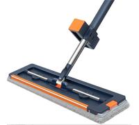 DANNMPX Mocio Pavimenti Strumento for La Pulizia Domestica con Tavoletta Lavabile A Mani Libere, Grande Strumento for L'assorbimento Acqua, Strumento for La Pulizia Pigra Mop Lavapavimenti