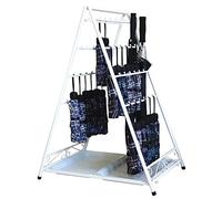 DANNMPX Portaombrello Portaombrelli Pieghevole Semplice per Hotel Secchio per Ombrellone per Il Corridoio Dell'hotel del Centro Commerciale per Ingresso(White)