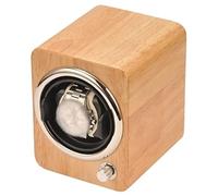 DANNMPX Scatola Orologi Custodia per Orologi Scatola di Visualizzazione Automatica per Avvolgitore per Orologio Singolo Motore Silenzioso Cassa per Rotatore in Legno Portaorologi