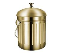 DANNMPX Secchiello Ghiaccio Secchiello per Il Ghiaccio A Doppio Strato da 3 Litri con Coperchio in Acciaio Inossidabile Spesso E Portatile per Bar KTV Beer Champagne Raffreddatore(A)