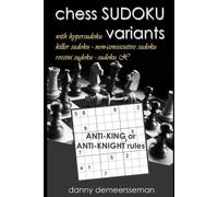 Danny Demeersseman chess SUDOKU variants (Tascabile)