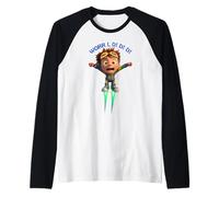 Danny: Farò, Ahh, Il Portale della WORR L D! D! D! Maglia con Maniche Raglan