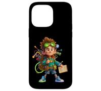 Danny Hoopenbiller il giovane inventore in stile fantascientifico Custodia per iPhone 14 Pro Max