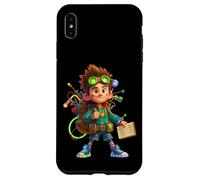 Danny Hoopenbiller il giovane inventore in stile fantascientifico Custodia per iPhone XS Max