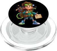 Danny Hoopenbiller il giovane inventore in stile fantascientifico PopSockets PopGrip per MagSafe