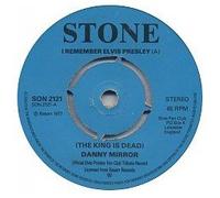 Danny Mirror - Danny Mirror I Remember Elvis Presley (White) UK 45 7" single