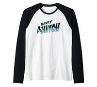 Danny Phantom Classic TV Show Logo Retro Cartoon Network Maglia con Maniche Raglan