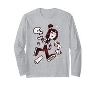 Danny Phantom Sam Sticker Collage Cartoon Maglia a Manica