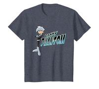 Danny Phantom with Logo Maglietta, Bambini, Pervinca, 10 Anni