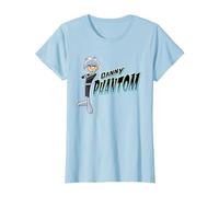 Danny Phantom with Logo Maglietta, Donna, Celeste, XXL